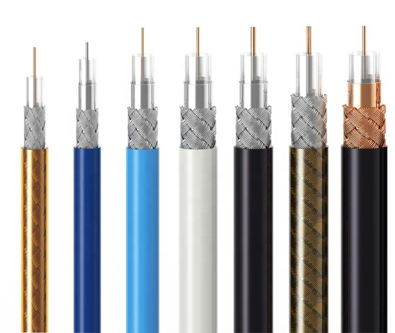 RG6 PE Coaxial Cable Copper 305m Audio Flexible Cable