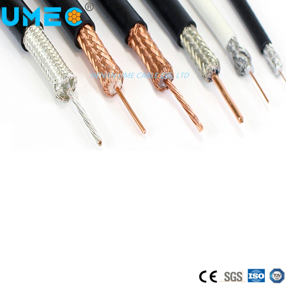 High Efficiency Rg 6 Rg 59 Rg 58 Coaxial Cable RF 540 with ISO9001 Electrical Coaxial Cable Wire