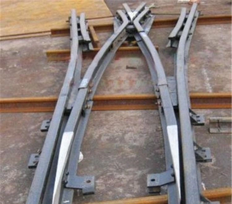 Dk612-4-12 Quality Steel Plate Turnouts Railroad Turnout Switch Rail Track Switches