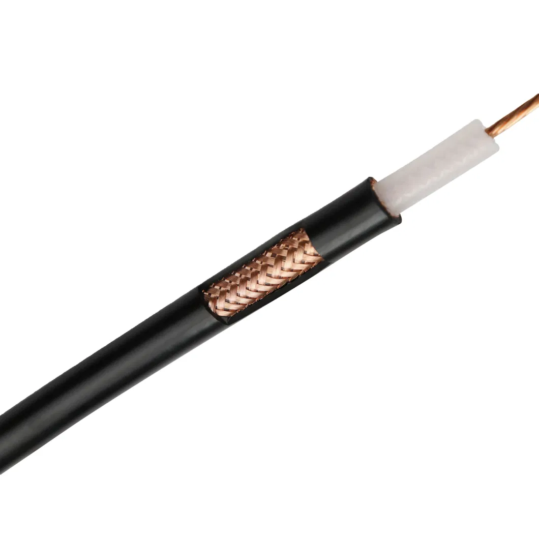 Silver Copper Conductor Rg214 with Mil-C-17 Coax Cable Rg8, Rg58, Rg59, Rg214, Rg213, Rg223