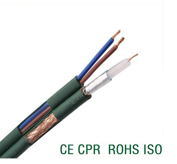 Digital CCTV Signal Rg59+2c Coaxial Cable