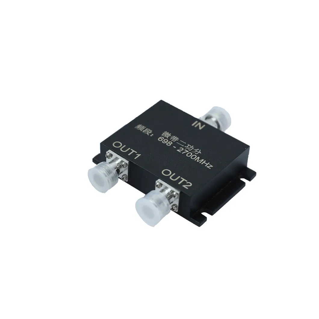 High Isolation 50W 300-500 MHz N Female Connector 3 Way Waterproof Power Divider Combiner
