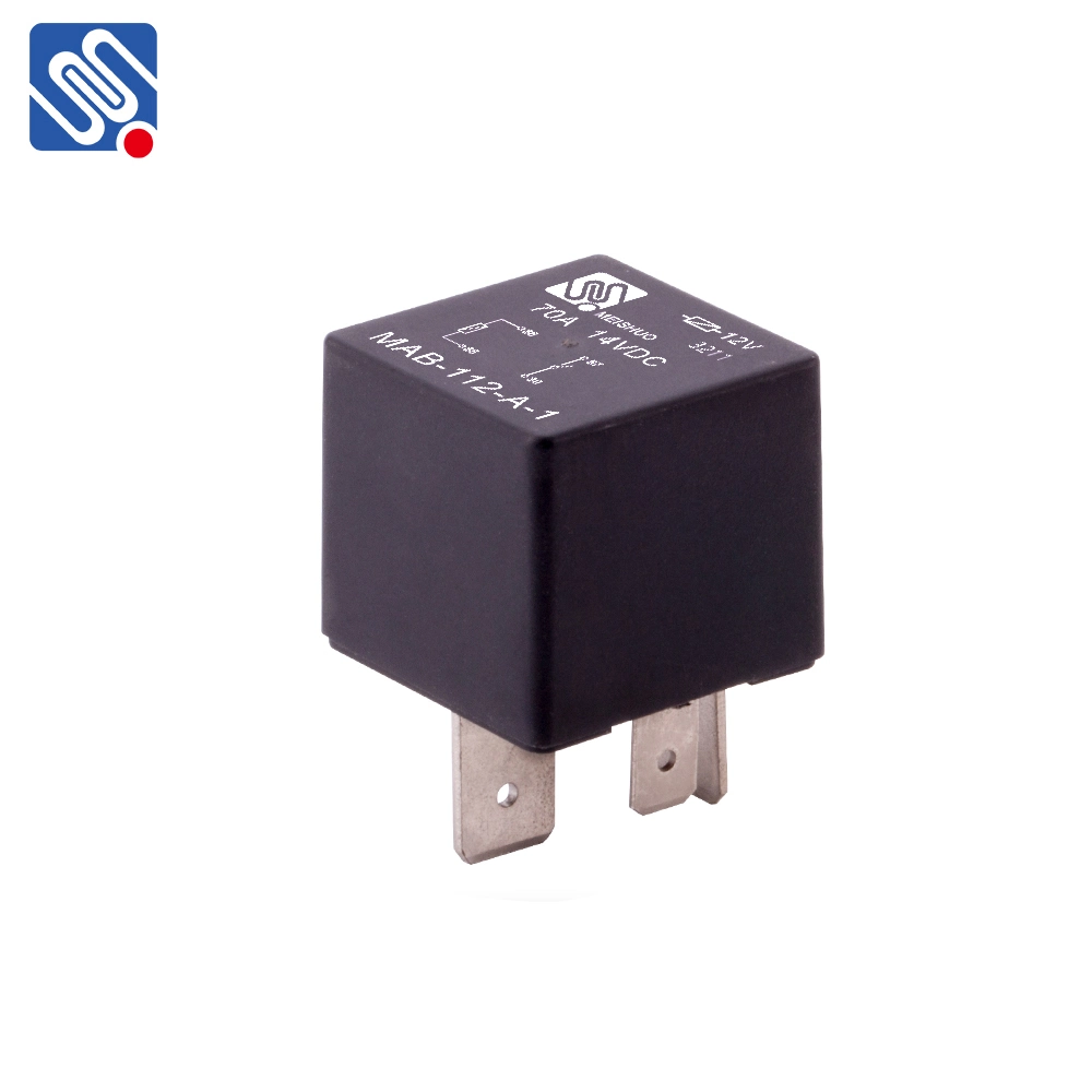 Meishuo Mab Spdt 70A 4pin Car Relay for Power Distribution