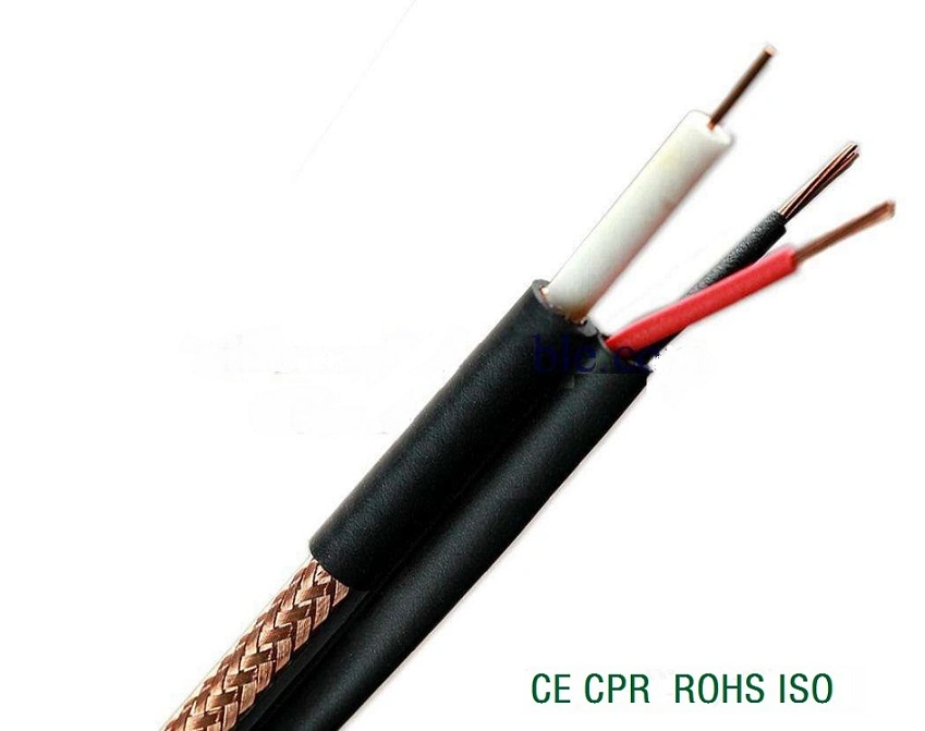 Digital CCTV Signal Rg59+2c Coaxial Cable