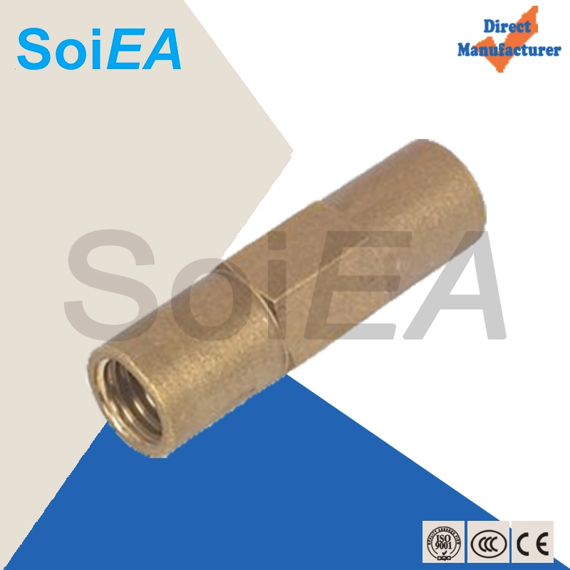 Electrical Ground Rod Connector Brass Earth Coupler Rod Coupling