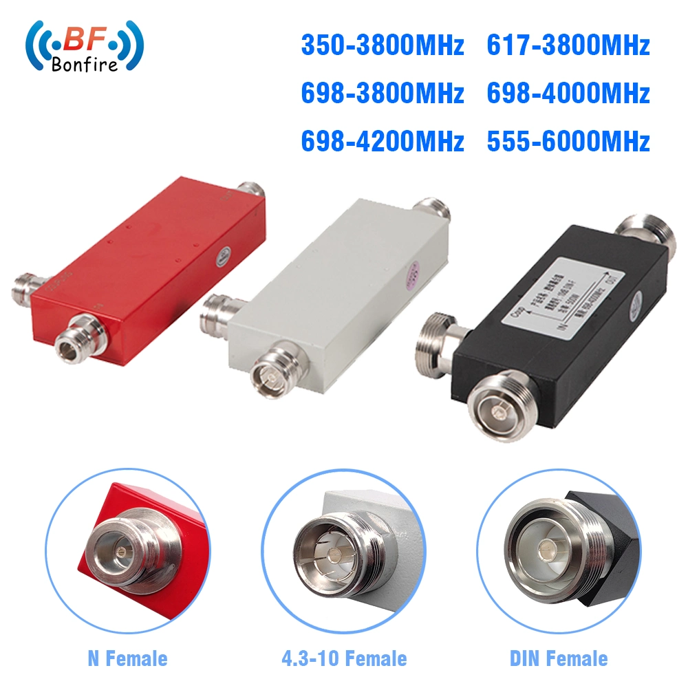 3dB 5dB 7dB Air Reactive Directional Coupler 350-3800MHz 4.3-10 F