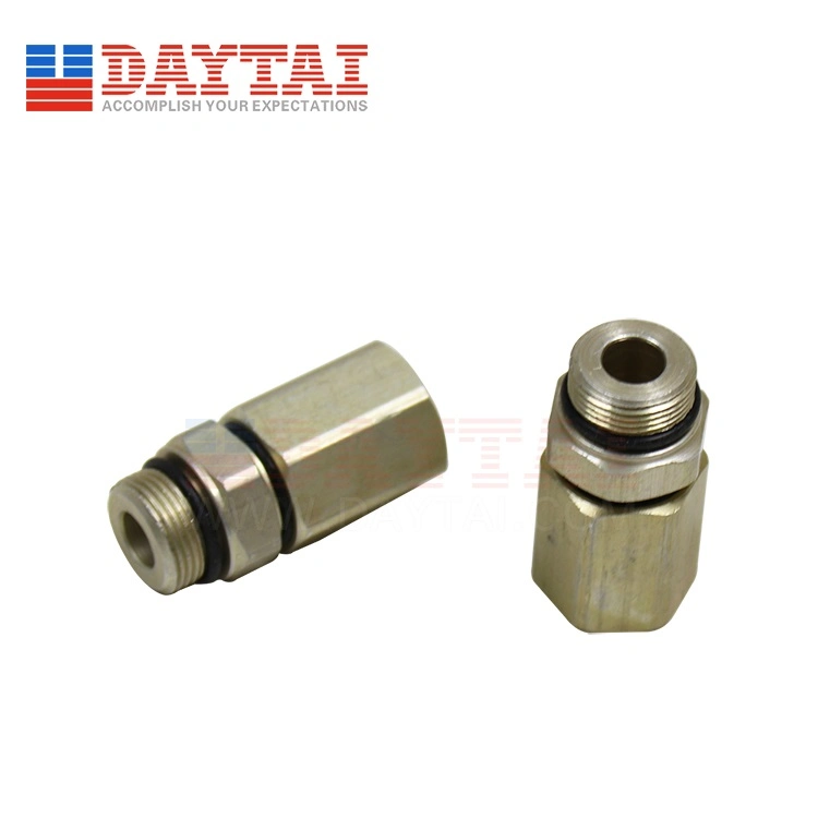 Aluminum Rg11 Feed Thru Connector for Coaxial Cable