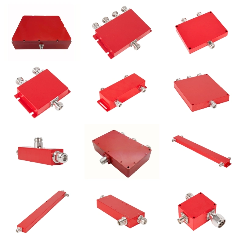 Topwave Customized Public Safety RF Passive Components 138-960MHz N Female Wilkinson Power Splitter 3 Way RF Power Divider in Wireless Coverage