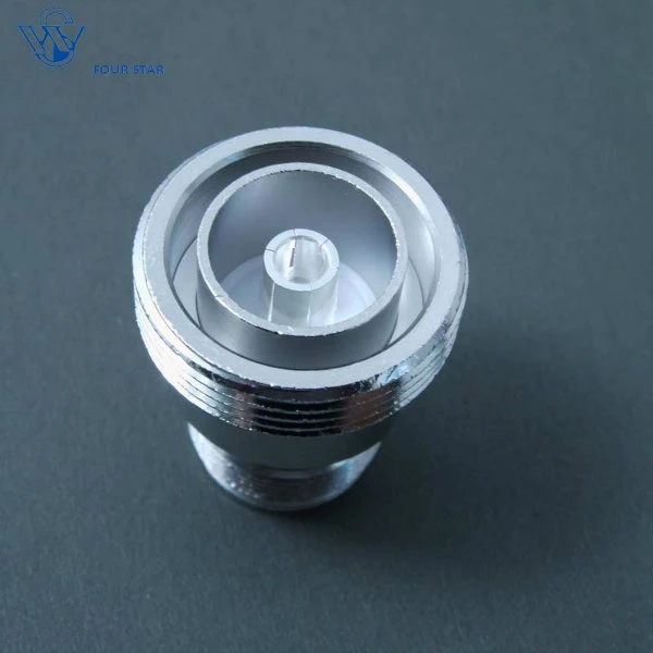 Electrical RF Coaxial Connector Adapter for 4.3/10 Female to 7/16 Female