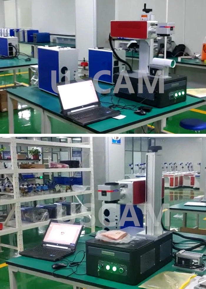 China Bulk Price 30W 60W RF Radio Frequency CO2 Laser Marking Machine for PVC Pipe/ABS/PVC/PMMA/Glass