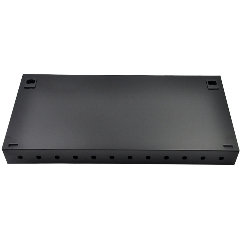 Fiber optic odf box with sc/fc/lc 48 ports 19inch odf Fiber Patch Panel For FTTX Network Cable Management