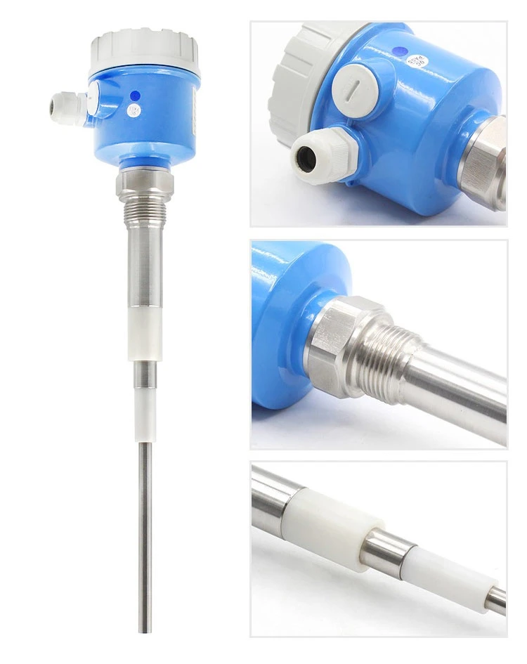 High Temperature Resistance RF Admittance Level Transmitter Rod Type Insertion Level Gauge/Level Switch