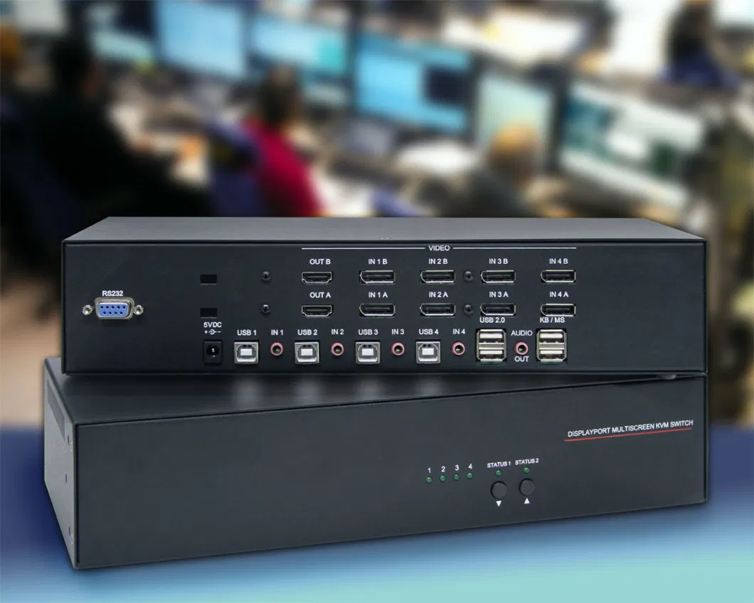 Custom 4X4 8X8 16 X 16 HDMI Matrix Switch with Scaler