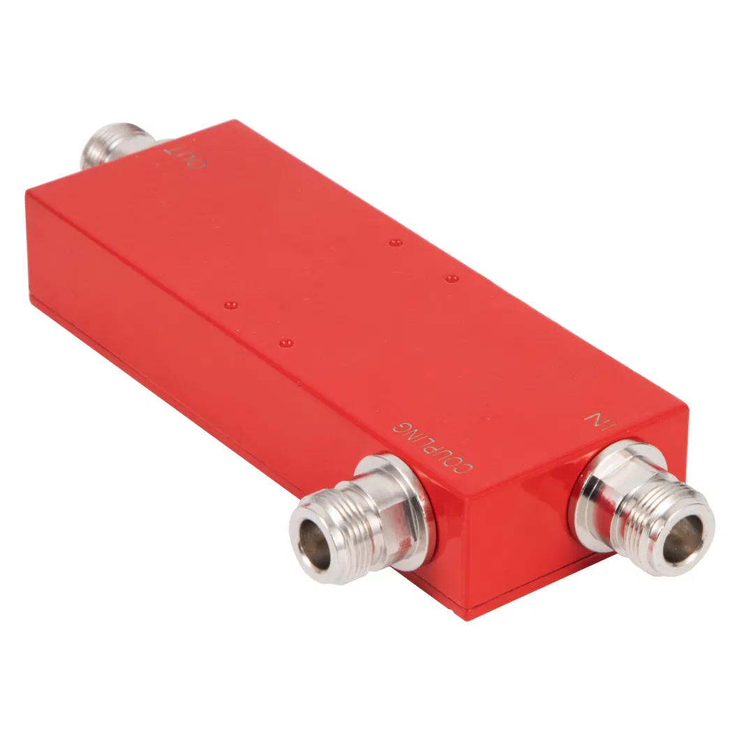 8dB 10dB 12dB Air Directional Coupler 698-4200MHz 4.3-10-F