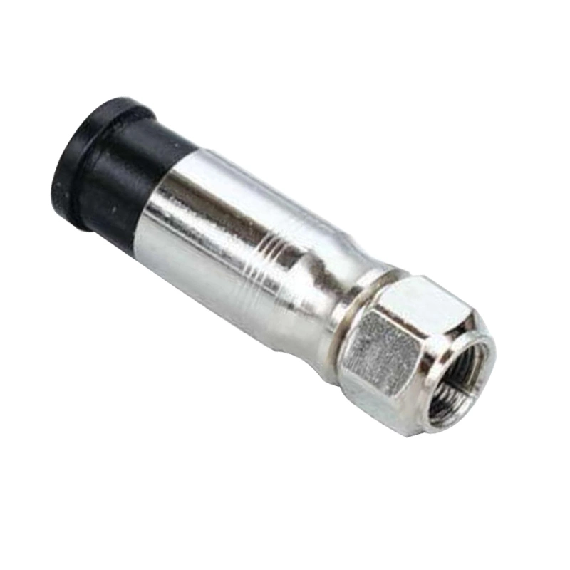 F Type Connector Rg59 RG6 Rg11 Waterproof RF Connectors Rg11 Compression F Connectors