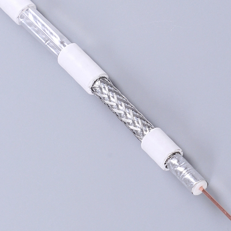 High-Speed RG6 Coaxial Cable for Internet and Cable TV