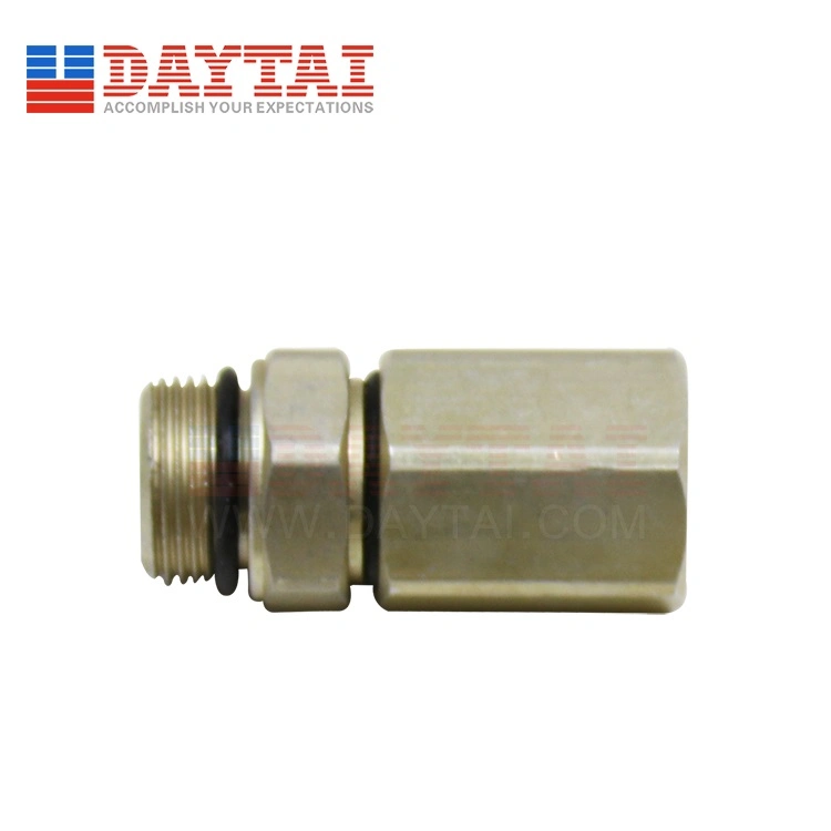 Aluminum Rg11 Feed Thru Connector for Coaxial Cable