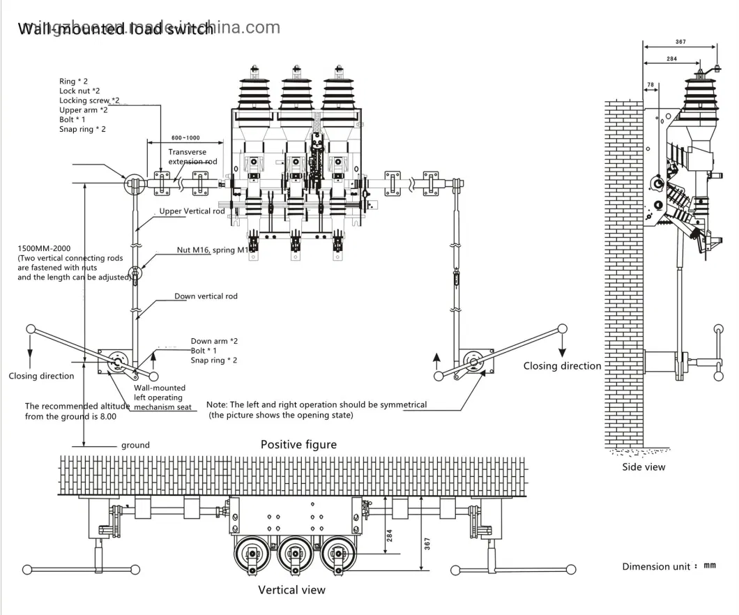 Fkn12-12/630 Load Breaker /Vacuum Load Breaker Fuse Combination/ Indoor High Voltage Load Switch/ Earthing Load Break Switch/ (LBS) Breaker