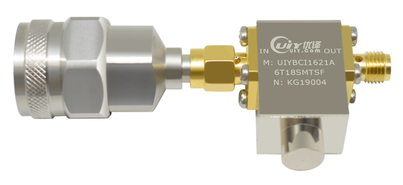 6~18GHz 60W RF Microwave Coaxial Isolator for Telecommunications