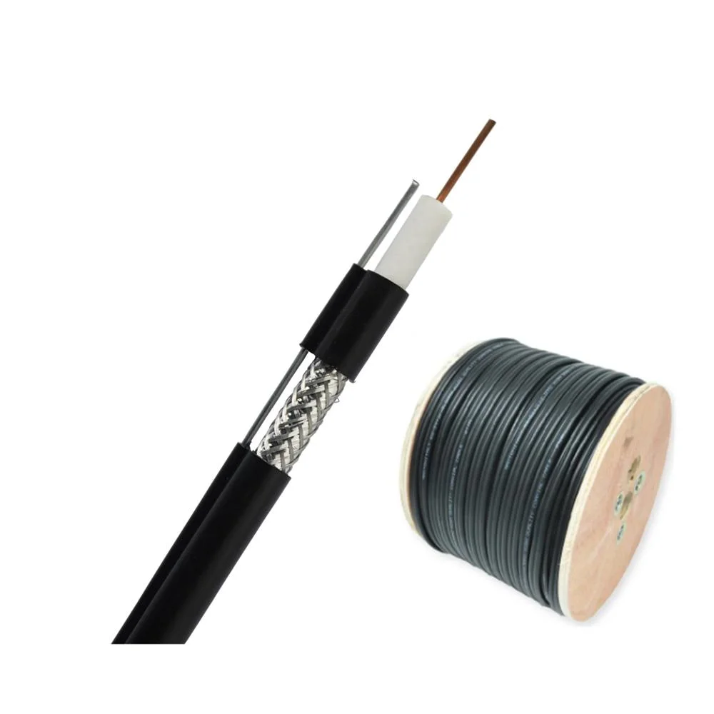 Communication Cable Rg59+2c Power Messenger Coaxial Cable