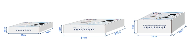 WR75 9.85~15GHz Waveguide to Coaxial Adapter with End Launch 180degree