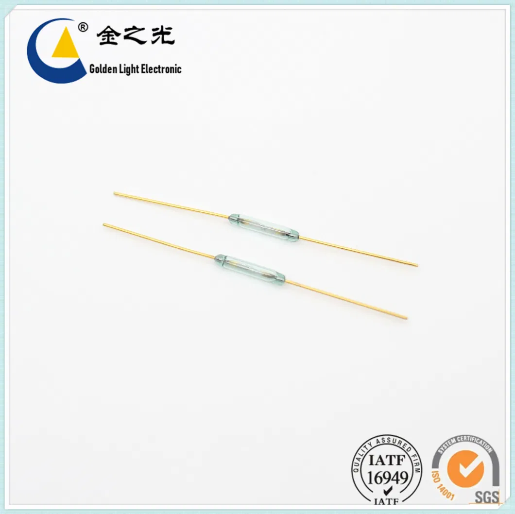 China Manufacturer 10mm/14mm Normally Open Magnetic Mka Reed Switch with Plastic ABS Anti-Interference Housing Customized