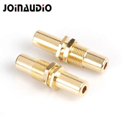 3.5mm Female to Female Bulkhead Jack Stereo Audio Coaxial Adapter (9.3078)