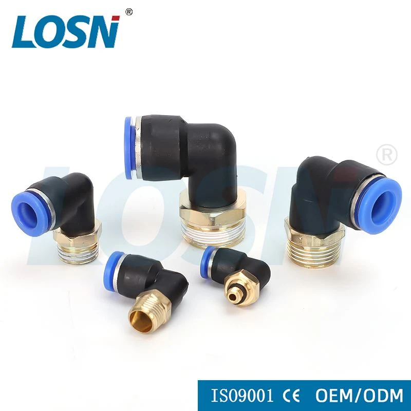 Pl12 Pneumatic Push in Fittings Quick Coupler Quick Connector Air Connections Pl