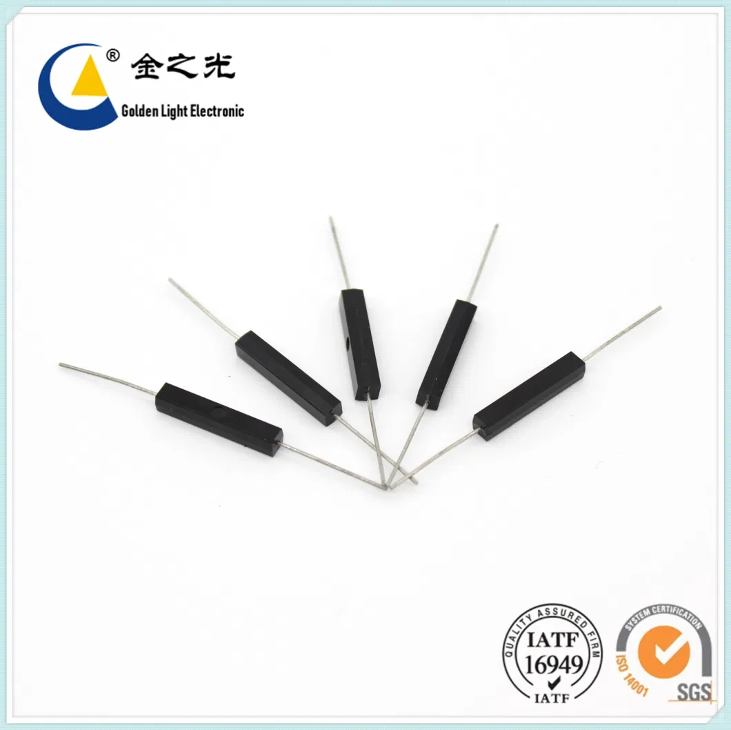 China Manufacturer 10mm/14mm Normally Open Magnetic Mka Reed Switch with Plastic ABS Anti-Interference Housing Customized