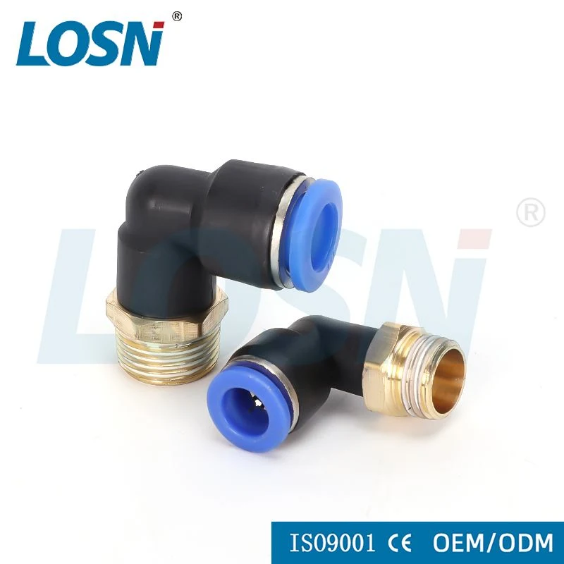 Pl12 Pneumatic Push in Fittings Quick Coupler Quick Connector Air Connections Pl