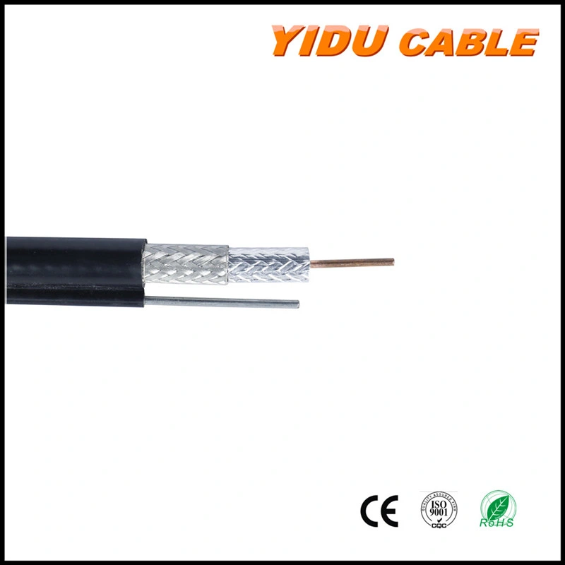 China Manufacturer Audio Video Power DC Connector Price RF Rg58 Rg59 RG6 Extension BNC Coaxial CCTV Cable