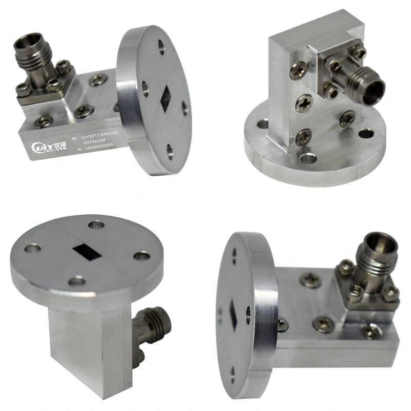 WR22 33~50GHz U Band Waveguide to Coaxial Adapter