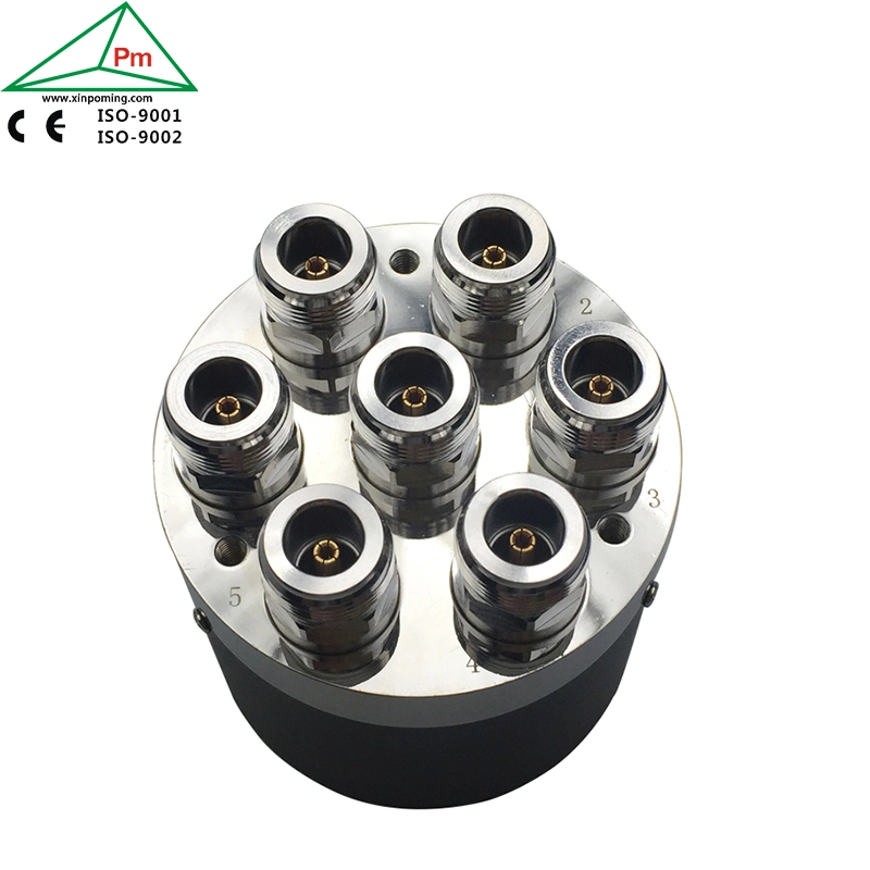 DC-18g/40g Sp6t Ttl Control RF Coaxial Switch with SMA/2.92 Connector (failsafe, terminated with D-SUB) or Customized