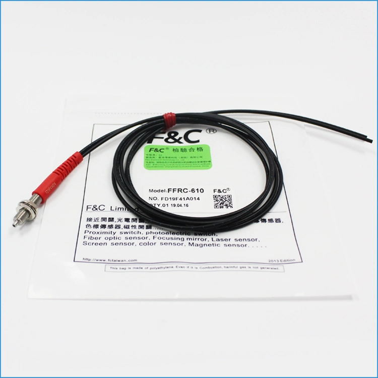 Ome 1PCS F&C Ffrc-610 Coaxial Fiber Optic Tube Fiber Optic Sensor Fiber Optic Cable