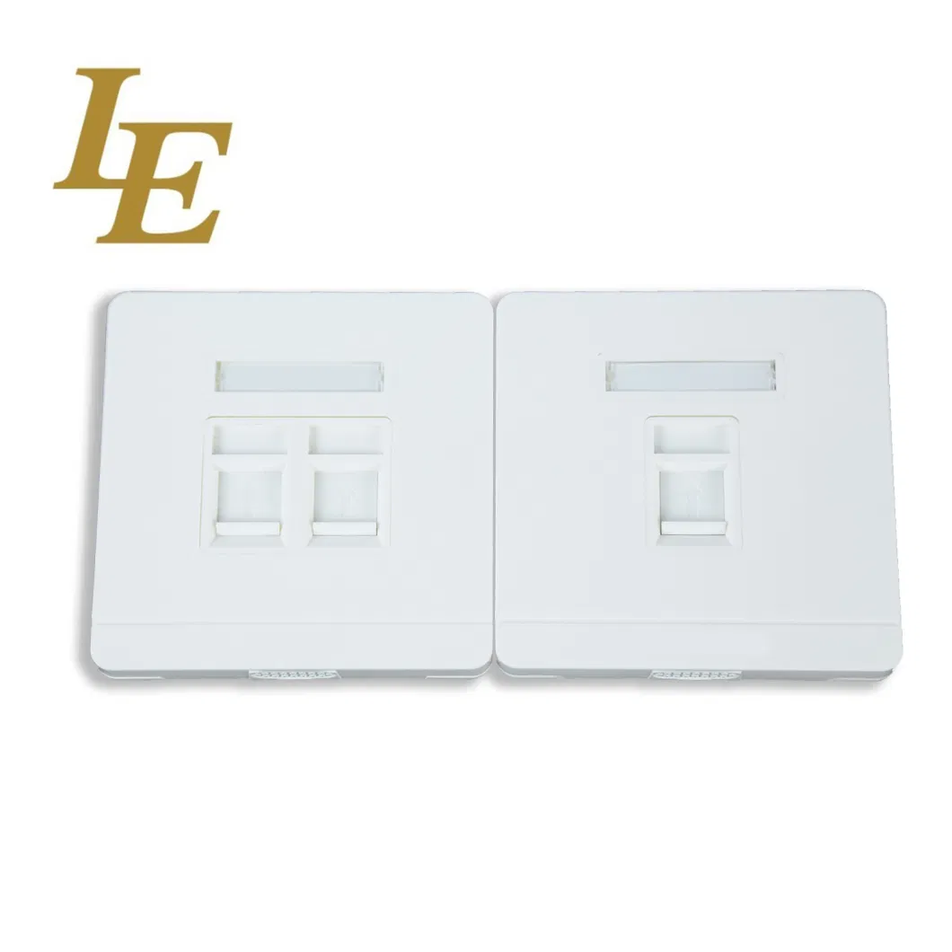 Factory RJ45 Wall Socket Faceplate for Network