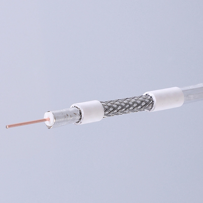 High-Speed RG6 Coaxial Cable for Internet and Cable TV