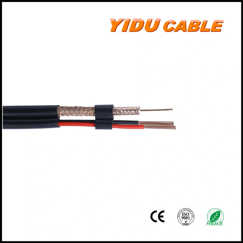 China Manufacturer Audio Video Power DC Connector Price RF Rg58 Rg59 RG6 Extension BNC Coaxial CCTV Cable