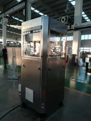 Máquina de prensa de tableta giratoria de alta velocidad de alta precisión para medicina Tableta