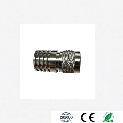 2W de carga de las terminaciones de cable coaxial RF DC-6GHz carga ficticia N macho para sistema de medición