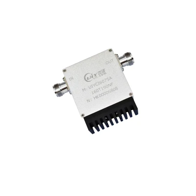 Aislador coaxial RF VHF 118~137MHz 100W para sistema de radio por microondas