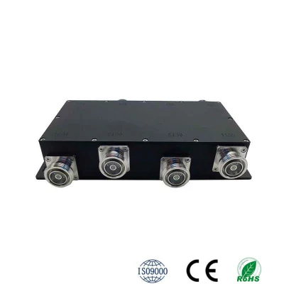 Venta caliente mejor calidad de RF de 698-3800MHz 4X4 Hybrid el acoplador 7/16DIN hembra conector 200W para la cobertura inalámbrica