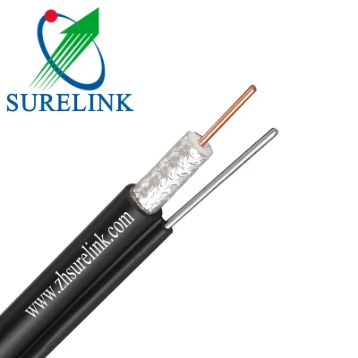 La Comunicación Digital CATV CCTV Cable coaxial de la protección estándar de 75 ohm RG59U