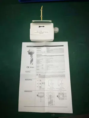 IP65 interruptores de flujo de aire de polvo de paleta de latón de salida SPDT de carcasa Para equipos de aire acondicionado