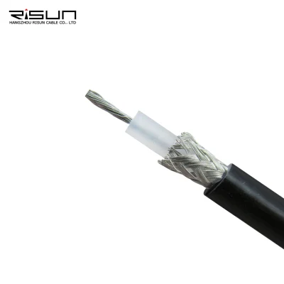 Cable coaxial multifilar RG213 Rg8 para telecomunicaciones