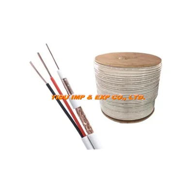 Rg59 Cable Coaxial con silicona Power Cable de Audio Digital Coaxial