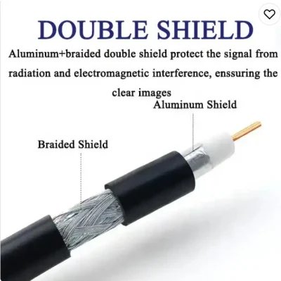 Cable de carrete personalizado RG58 LMR240 LMR400 Rg59 RG6 Rg8 coaxial Cables