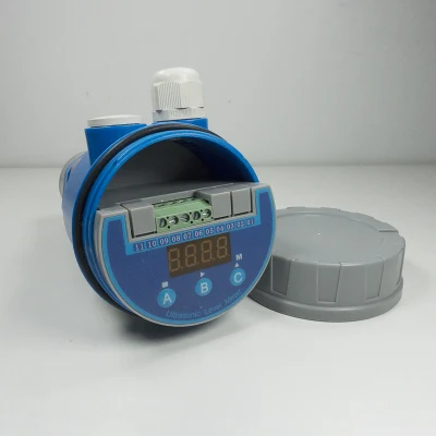 Instalación sencilla e inteligente sensor de ultrasonidos Transductor de interruptor de nivel de agua
