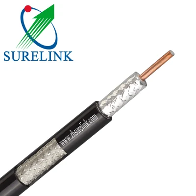 La Comunicación Digital CATV CCTV Cable coaxial de la protección estándar de 75 ohm RG59U