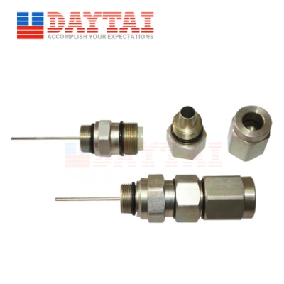 Conector de alta calidad CATV RG11 Pin conector conjunto conector RG11 Cable coaxial RG11