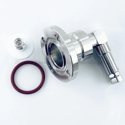 El ángulo derecho de 1-5/8eia para RG393 Cable alimentador 1-5/8 pestaña EIA Conector para cable coaxial RG393